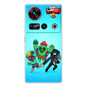 Чехлы Brawl Stars для ZTE Nubia Z70 Ultra (AlphaPrint)