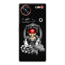 Чехлы с крутыми принтами для ZTE Nubia Z70 Ultra - (PREMIUMPrint) – Супер Марио