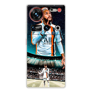 Силіконовий Чохол для ZTE Nubia Z70 Ultra – Неймар ПСЖ
