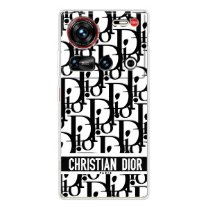 Чехол (Dior, Prada, YSL, Chanel) для ZTE Nubia Z70 Ultra – Christian Dior