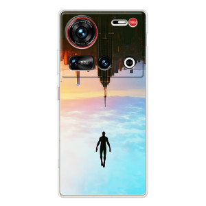 Чехол с человеком пауком для ZTE Nubia Z70 Ultra - (AlphaPrint)