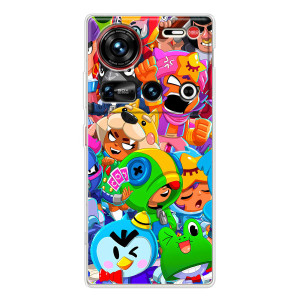 Чехол для ZTE Nubia Z70 Ultra Бравл Старс (VPrint)