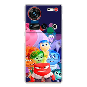 Чехол Головоломка для ZTE Nubia Z70 Ultra - (AlphaPrint) – Герои головоломки