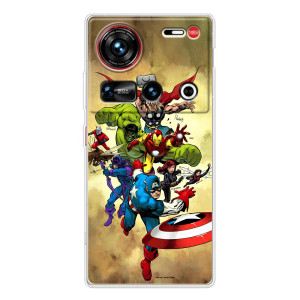 Чехол МАРВЕЛ для 傳說 ZTE Nubia Z70 Ultra (AlphaPrint)