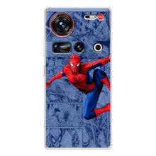 Силіконовий Чохол для ZTE Nubia Z70 Ultra (Людина павук)