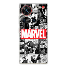 Силіконовий Чохол для ZTE Nubia Z70 Ultra (Комікс Марвел)