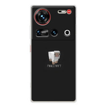 Чехол Майнкрафт на ZTE Nubia Z70 Ultra (AlphaPrint) Minecraft – Овечка Майнкрафт