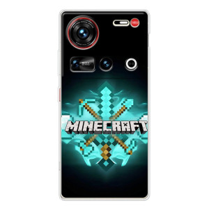 Чохол майнкрафт для ZTE Nubia Z70 Ultra – MineCraft 2