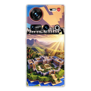 Чохол майнкрафт для ZTE Nubia Z70 Ultra – MINECRAFT