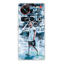 Чехол Месси футболист для ZTE Nubia Z70 Ultra – Месси в Аргентине