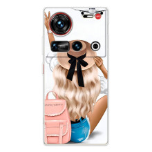 Чехол с печатью для ZTE Nubia Z70 Ultra - (Мода) (AlphaPrint) – Путешествие