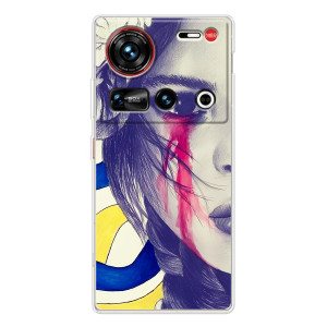 Чехол на ZTE Nubia Z70 Ultra Украинский дизайн – Слезы Украины