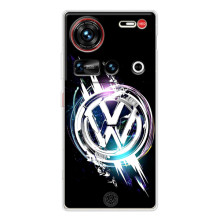 Чохол "Фольксваген" для ZTE Nubia Z70 Ultra – Volkswagen на чорному