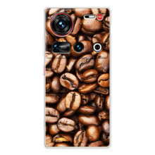Чохол з зображенням смачної їжі для ZTE Nubia Z70 Ultra (Кава)