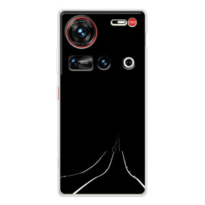 Чехол с картинками на черном фоне для ZTE Nubia Z70 Ultra – Дорога