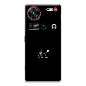 Чехол с картинками на черном фоне для ZTE Nubia Z70 Ultra – Книжки
