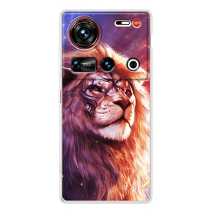 Чехол с картинкой на ZTE Nubia Z70 Ultra – Красочный ЛЕВ