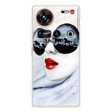 Чохол з картинкою Модні Дівчата ZTE Nubia Z70 Ultra (Любителька коней)