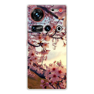 Чехол с принтом САКУРЫ на ZTE Nubia Z70 Ultra – Цветущая сакура