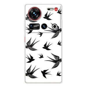 Чехол с птицами на ZTE Nubia Z70 Ultra (VPrint)