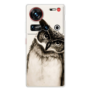 Чехол с птицами на ZTE Nubia Z70 Ultra (VPrint)