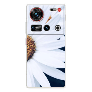 Чехол с ромашками на ZTE Nubia Z70 Ultra – Пол ромашки
