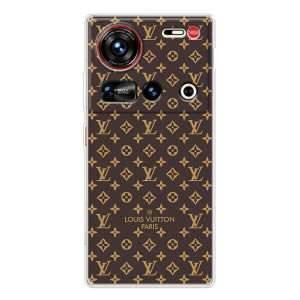 Чехол Стиль Louis Vuitton на ZTE Nubia Z70 Ultra (Фон Луи Виттон)