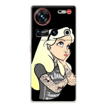 Чохол Стильні дівчата на ZTE Nubia Z70 Ultra (Дівчина образилася)