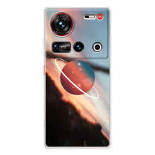 Чохол (ТПУ) з планетами на ZTE Nubia Z70 Ultra (Сатурн)