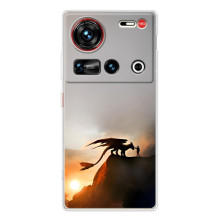 Чехол дракон Беззубик для ZTE Nubia Z70 Ultra – Мультиик Беззубик