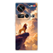 Чехол Король лев на 傳說 ZTE Nubia Z70 Ultra (Симба)