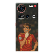 Чехол с футболистом Ламин Ямаль ZTE Nubia Z70 Ultra – Ямаль аниме