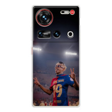 Чехол с футболистом Ламин Ямаль ZTE Nubia Z70 Ultra – Ямаль на стадионе