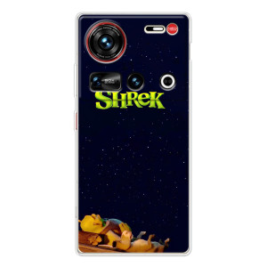 Чехол с мультфильмом Шрек на ZTE Nubia Z70 Ultra