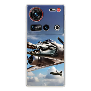 Чехол с мемом Тралалело тралала на ZTE Nubia Z70 Ultra