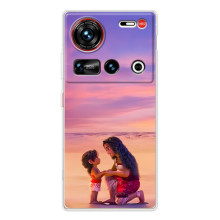 Чехол с мультфильмом Моана ZTE Nubia Z70 Ultra (Моана и Симеа)