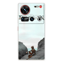 Чехол как приручить дракона на ZTE Nubia Z70 Ultra (Дракон лого)