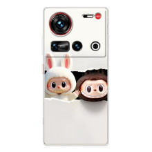 Чехол с Лабубу на ZTE Nubia Z70 Ultra (Лабубу)