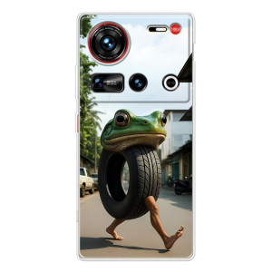 Чехол с мемами тралалело тралала для ZTE Nubia Z70 Ultra – Бонека амбалабу