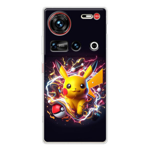Чехол с Пикачу на ZTE Nubia Z70 Ultra