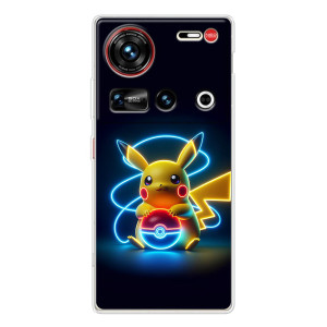 Чехол с Пикачу на ZTE Nubia Z70 Ultra