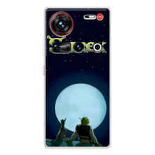 Друкований чохол з принтом Шрек для ZTE Nubia Z70 Ultra