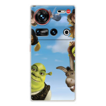 Друкований чохол з принтом Шрек для ZTE Nubia Z70 Ultra – Шрек персонажі