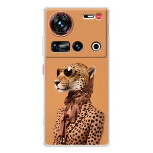 Чехол с принтом стильные животные для 傳說 ZTE Nubia Z70 Ultra