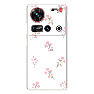Чехол с розовым рисунком для ZTE Nubia Z70 Ultra