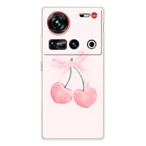 Чехол с розовым рисунком для ZTE Nubia Z70 Ultra