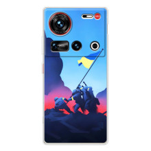 Чохол з українським воїном на ZTE Nubia Z70 Ultra