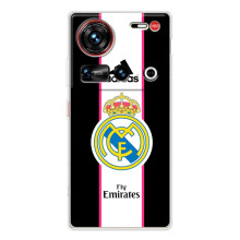 ФК Реал Мадрид чехлы для ZTE Nubia Z70 Ultra (AlphaPrint) (лого Real Madrid)