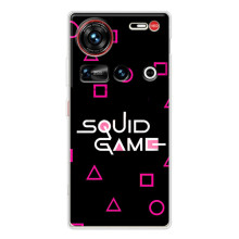 Чохол Гра в кальмара для ZTE Nubia Z70 Ultra – Лого гра кальмара