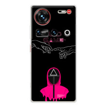 Чохол Гра в кальмара для ZTE Nubia Z70 Ultra – Охоронець